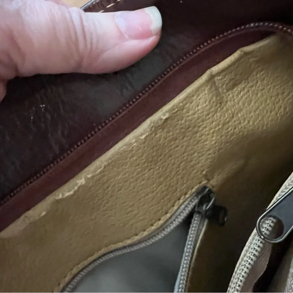 Authentic Firenze Leather Bag - Picture 6 of 10